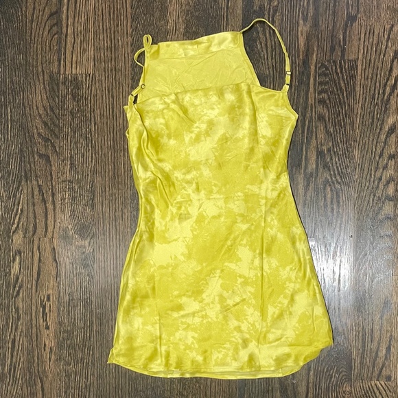 Urban Outfitters - UO Bird Song Satin Mini Dress - NWOT - Picture 7 of 8